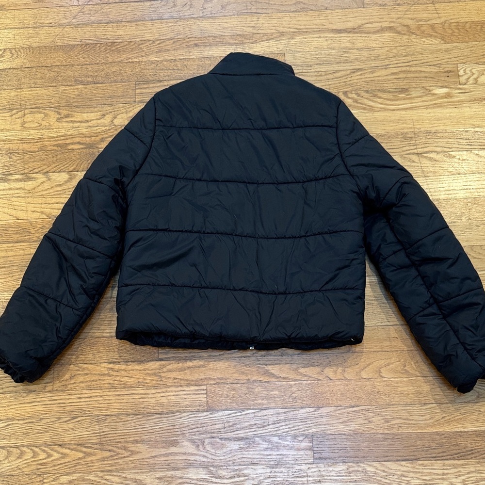 Essentials Charcoal Puffer Jacket - image 3